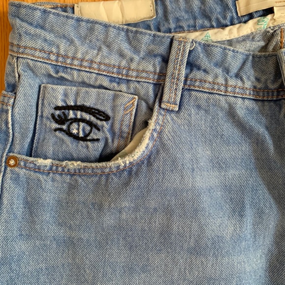 🦋Host Pick🦋 Zara Trafaluc Cactus MLN Embroidered Jeans - Picture 10 of 11